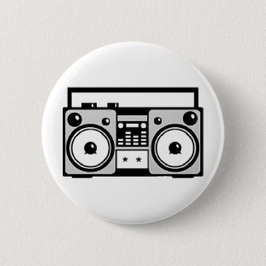 Ghettoblaster Button (Vorderseite)