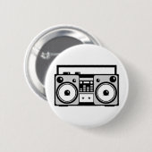 Ghettoblaster Button (Vorne & Hinten)