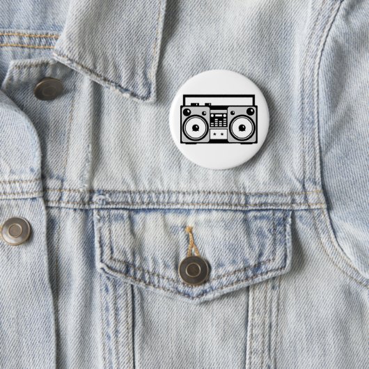 Ghettoblaster Button (Beispiel)