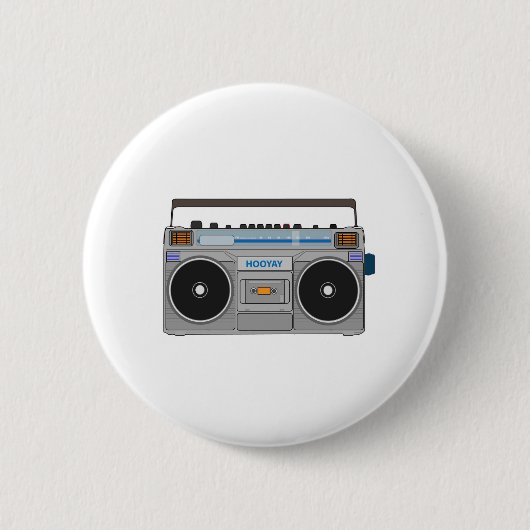 Ghettoblaster Button (Vorderseite)
