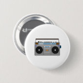 Ghettoblaster Button (Vorne & Hinten)