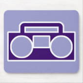 Ghettoblaster Mousepad (Vorne)