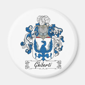 Ghiberti Familienwappen Magnet