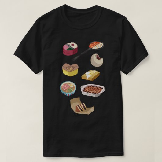 Ghibli Food Set T-Shirt (Design vorne)