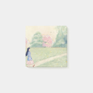 Ghibli-Inspirierter Stil 3 Haftnotizen Post-it Klebezettel