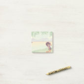 Ghibli-Inspirierter Stil 4 Haftnotizen Post-it Klebezettel (Auf Schreibtisch)