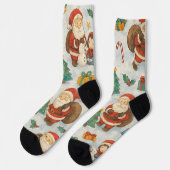 Ghibli-Weihnachtsmuster Socken (Linkes Detail)