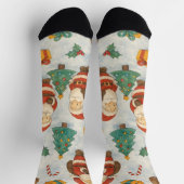 Ghibli-Weihnachtsmuster Socken (Oben)