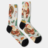Ghibli-Weihnachtsmuster Socken (Rechts)