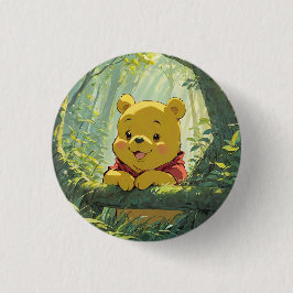 Ghibli Winnie The Pooh 1 Button
