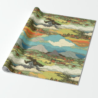 Ghibli World - Wrapping Paper Geschenkpapier