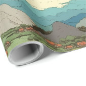 Ghibli World - Wrapping Paper Geschenkpapier (Rolleneckpunkt)