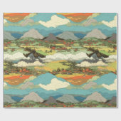 Ghibli World - Wrapping Paper Geschenkpapier (Flach)