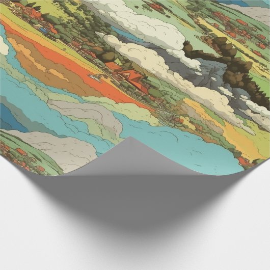 Ghibli World - Wrapping Paper Geschenkpapier (Ecke)