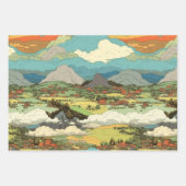 Ghibli World - Wrapping Paper Geschenkpapier Set (Vorderseite)