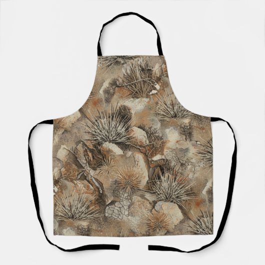  Ghillie Suit Camouflage Desert Schürze (Vorderseite)