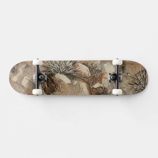 Ghillie Suit Camouflage Desert Skateboard (Horizontal)