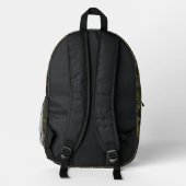 Ghillie Suit Pattern Swamp Terrain Bedruckter Rucksack (Rückseite)