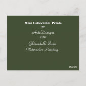 Ghirardelli Barn - Mini Collectible Prints Postkarte (Rückseite)