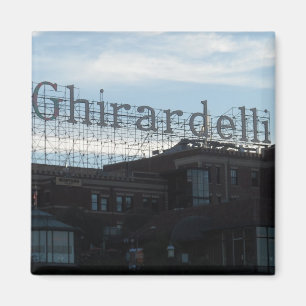 Ghirardelli quadratisches San Francisco Magnet