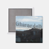Ghirardelli Square - San Francisco Magnet (Vorderseite/Rückseite)