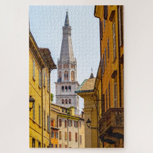 Ghirlandina, Turm des Modena-Doms, Italien Puzzle (Vertikal)
