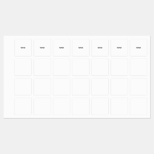 ghjghj etiketten (Blatt)