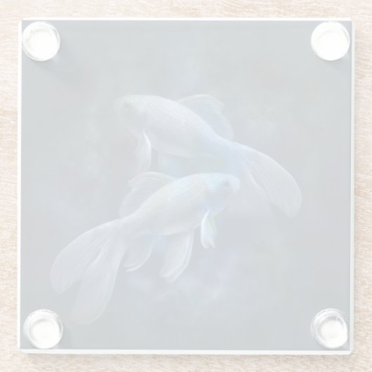 Ghoerig Goldfish Glasuntersetzer (Rückseite)