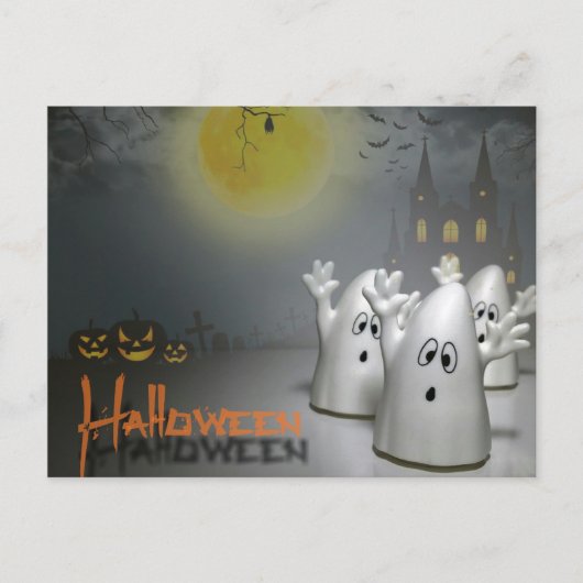 Ghoerig Halloween Postkarte (Vorderseite)