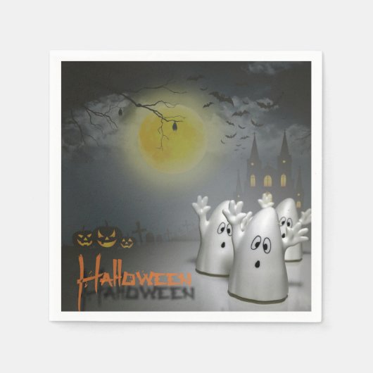 Ghoerig Halloween Serviette (Vorderseite)