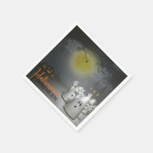 Ghoerig Halloween Serviette (Ecke)