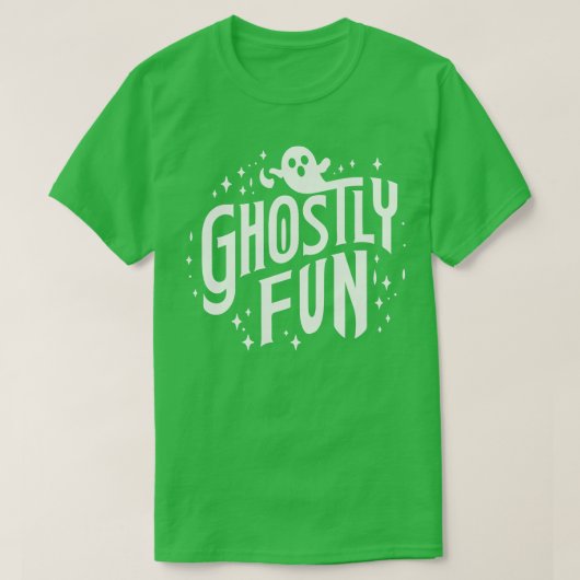 Ghoful Fun Playful Halloween Design TShirt 2 (Design vorne)