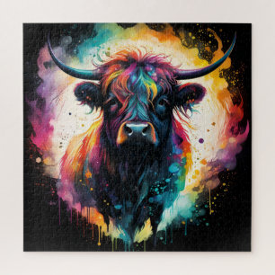 Ghoful Grace: Spektralholographische Hochlandkuh, Puzzle