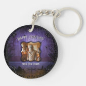 Ghoful Graveyard Cruise Acrylic Schlüsselanhänger (Rückseite)