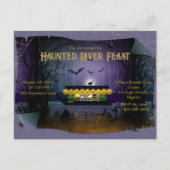 Ghoful Graveyard Cruise Einladung Postkarte (Vorderseite)