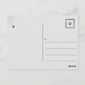 Ghoful Graveyard Cruise Einladung Postkarte (Rückseite)