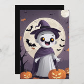 Ghoful Greetings - Halloween-Geschenkkarte Feiertagskarte (Vorne/Hinten)
