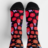 Ghoful Halloween Fun Socks Pink Socken (Oben)