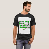 Ghoful Halloween Men Black Basic T-Shirt (Vorne ganz)