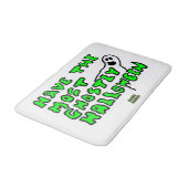 Ghoful Halloween Mittelbath Mat Badematte (Schrägansicht)