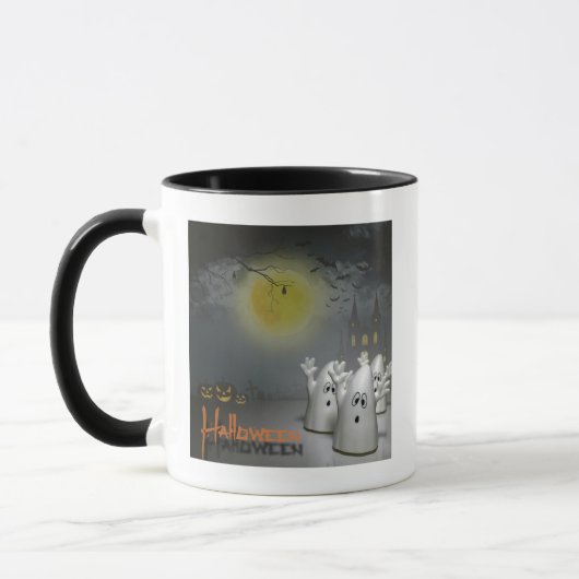 Ghoful Halloween-Tasse Tasse (Links)