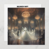 Ghoful Masquerade Ball: Ätherische Masquerade Einladung (Vorne/Hinten)