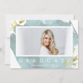 Ghör Grad | Foto Graduation Party Einladung (Vorderseite)