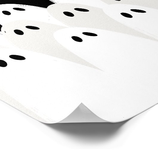 Ghosive Ansammlung Halloween Poster (Ecke)