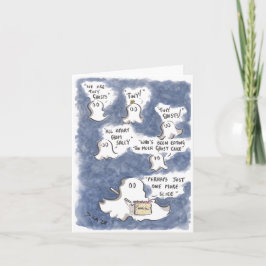 Ghosive Cake Greetings Card Karte