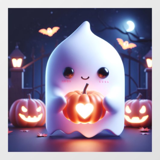 Ghosive Glow Fensteraufkleber (Blatt)