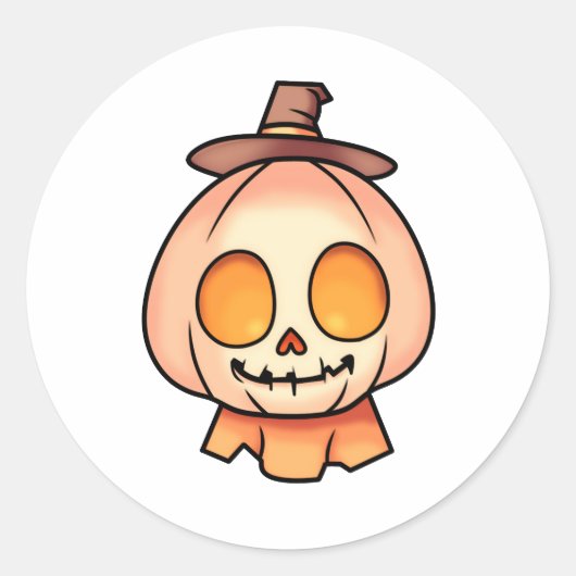 Ghoskin. Runder Aufkleber (Vorderseite)