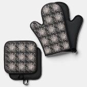 Ghoss Energy Ofenhandschuh & Topflappen-Set (Vorderseite/Rückseite)