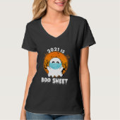 Ghost 2021 ist ein Bootschild - Sonniges Halloween T-Shirt (Vorderseite)