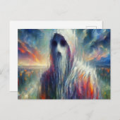 Ghost 6 postkarte (Vorne/Hinten)